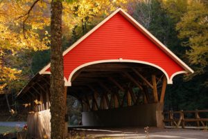 Fall Foliage in White Mountains, New Hampshire