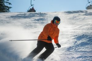 Skiing in the White Mountains of New Hampshire