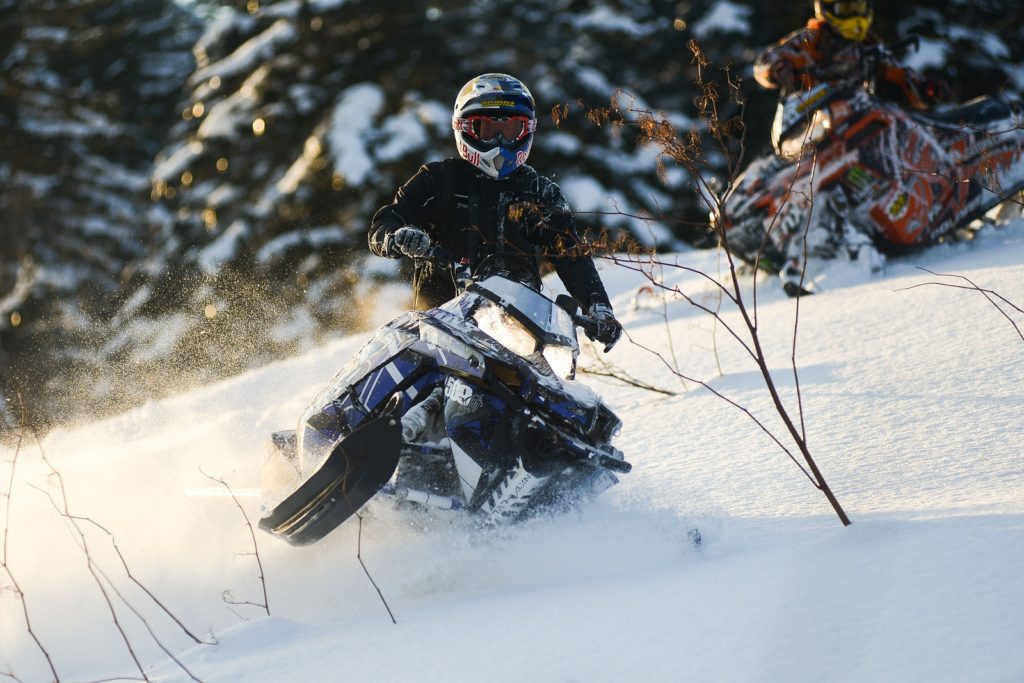 The Best White Mountains Snowmobile Trails Near our Bed and Breakfast