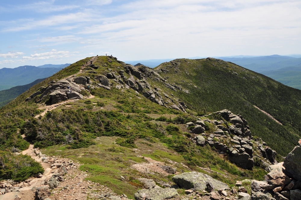 The Franconia Notch Ridge Trail is one of the best hiking trails in the White Mountains