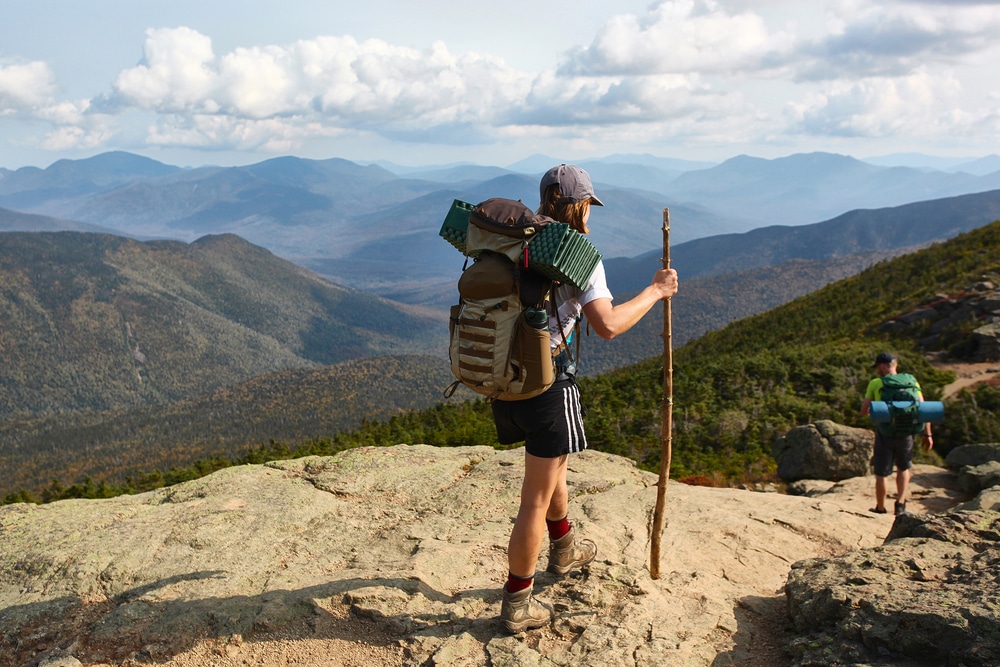 Hiking is a must when it comes to things to do in the White Mountains of New Hampshire