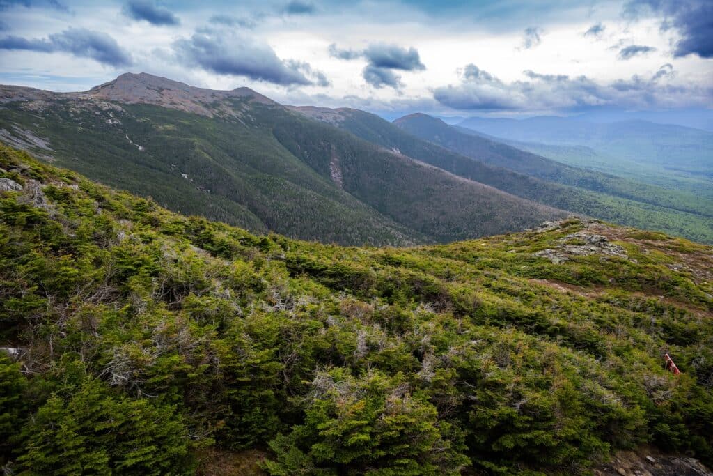 The Presidential Range of the White Mountains in New Hampshire is beautiful in any season.